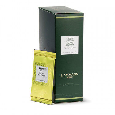 Herbal tea - HAPPY DREAMS, box of 24 enveloped Cristal® sachets