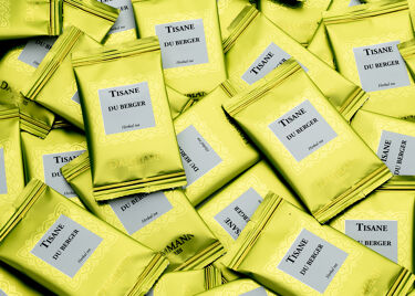 Herbal tea - Tisane du Berger, box of 24 enveloped Cristal® sachets