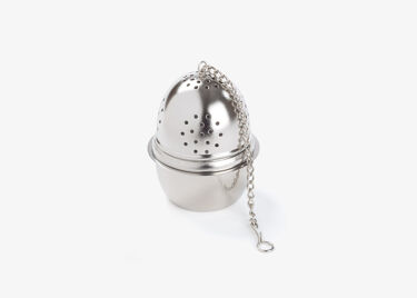 Stainless steel oval teaball