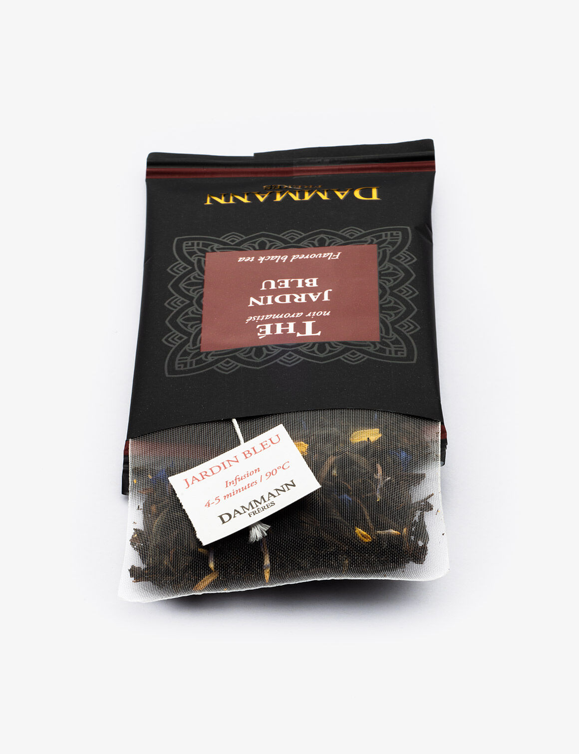 Jardin Bleu, box of 24 enveloped Cristal® sachets