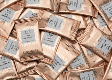 DAMMANN FRERES - Oolong Caramel au Beurre Salé - 24 wrapped crystal  envelopped tea bags