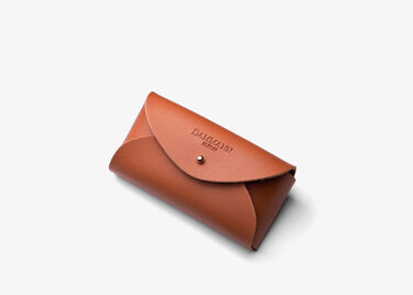 DAMMANN FRÈRES CAMEL TEA BAGS TRAVEL HOLDER