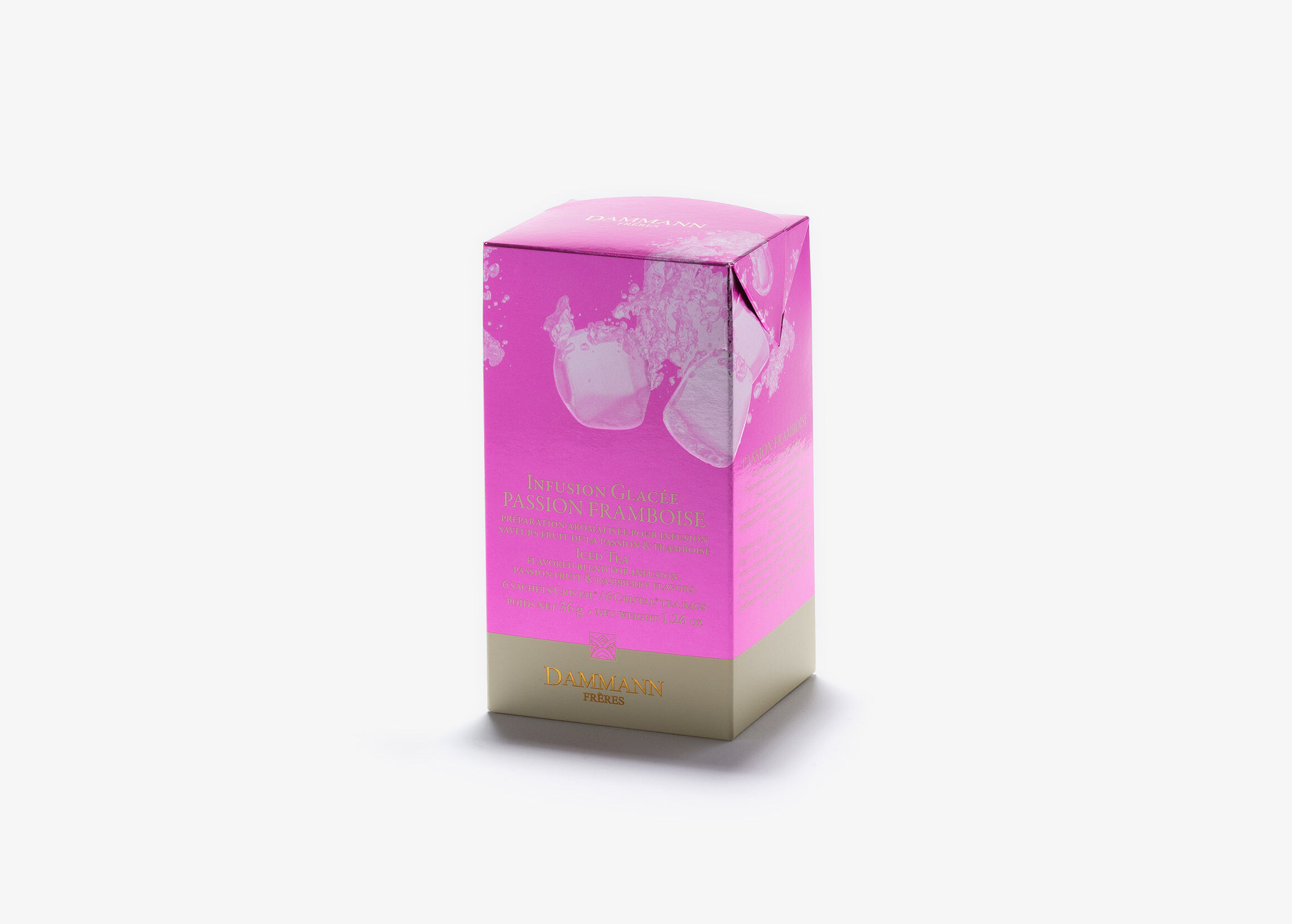 PASSION FRAMBOISE Fruit Infusion, box of 6 sachets