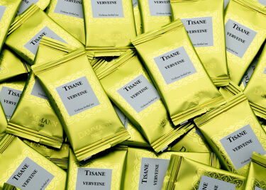 Verbena, box of 24 enveloped Cristal® sachets