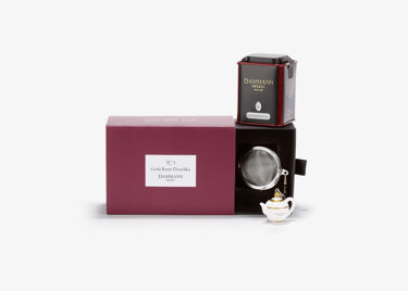 COFFRET N°1 -  1 flavored tea "Goût Russe Douchka" in canister and 1 infuser