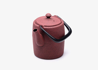 Japanese cast iron teapot - WABI 0,6L - red