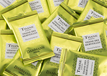 Herbal tea - TISANE DES MERVEILLES, box of 24 enveloped Cristal® sachets