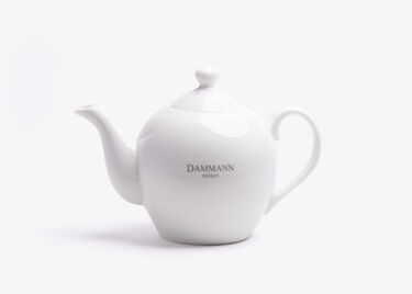 THEIERE 0,6 L SANS FILTRE / Couvercle "WHITE BONE CHINA PORCELAINE"