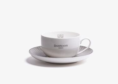 Jumbo tea cup & saucer 'Dammann Frères'
