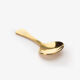 Stainless steel measure spoon titanium gold finish