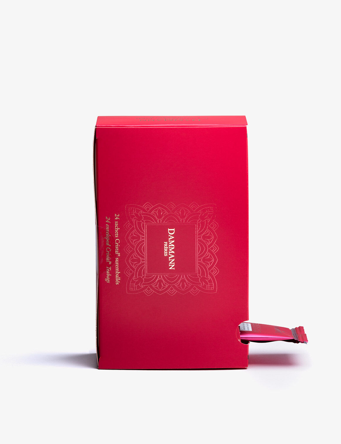 ダマンフレール-CARCADET PASSION FRAMBOISE 24個入 FRUIT INFUSION n°539 CARCADET PASSION FRAMBOISE, box 24 sachets