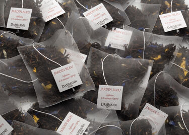 Jardin Bleu, box of 25 Cristal® sachets