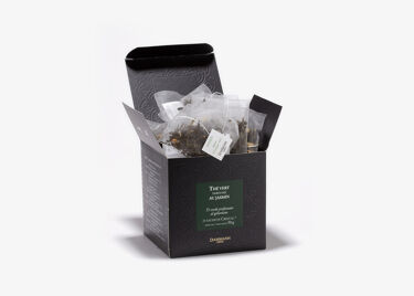 Green jasmine tea, box of 25 Cristal® sachets