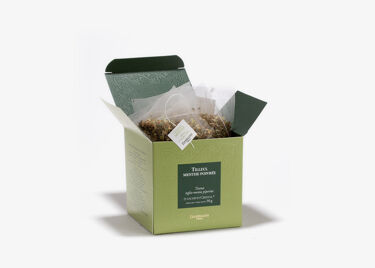 Lime Blossom-Peppermint, box of 25 Cristal® sachets