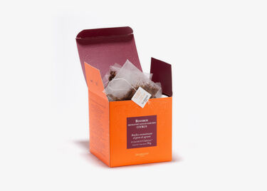 Rooibos Citrus, box of 25 Cristal® sachets