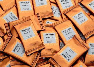 Rooibos Vanille, box of 24 enveloped Cristal® sachets