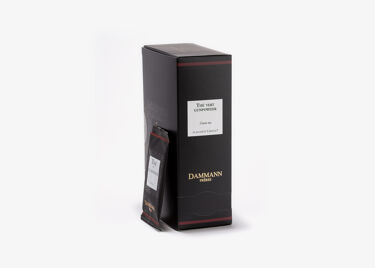 Thé vert de Chine Gunpowder, 24 sachets Cristal® suremballés