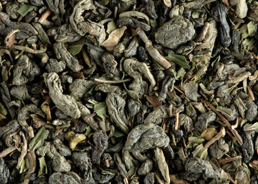 Flavored green mint tea, box of 100g
