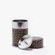 MEIRO - black and white washi paper tea canister 100g