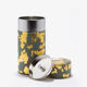 PEPITESU - green and gold washi paper tea canister 150g