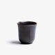 KURO - Dark grey porcelain tea bowl