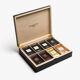 48 Cristal® tea bags in black wooden chest