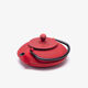 Chinese cast iron teapot - Fushe 0,45 L - red