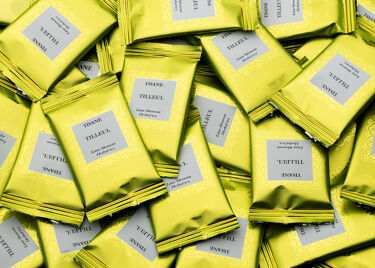 Lime blossom, box of 24 enveloped Cristal® sachets
