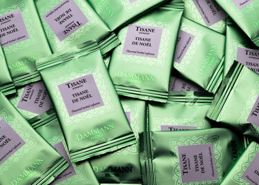 Tisane de Noël, box of 24 enveloped Cristal® sachets