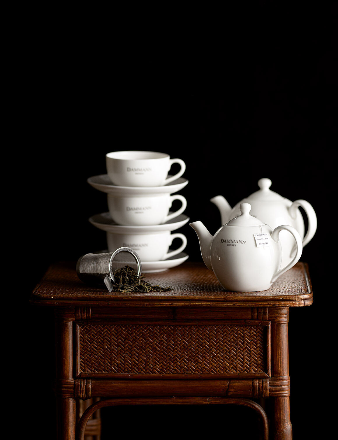 Dammann Frères ティーセット Tea cup & saucer 'Dammann Frères'