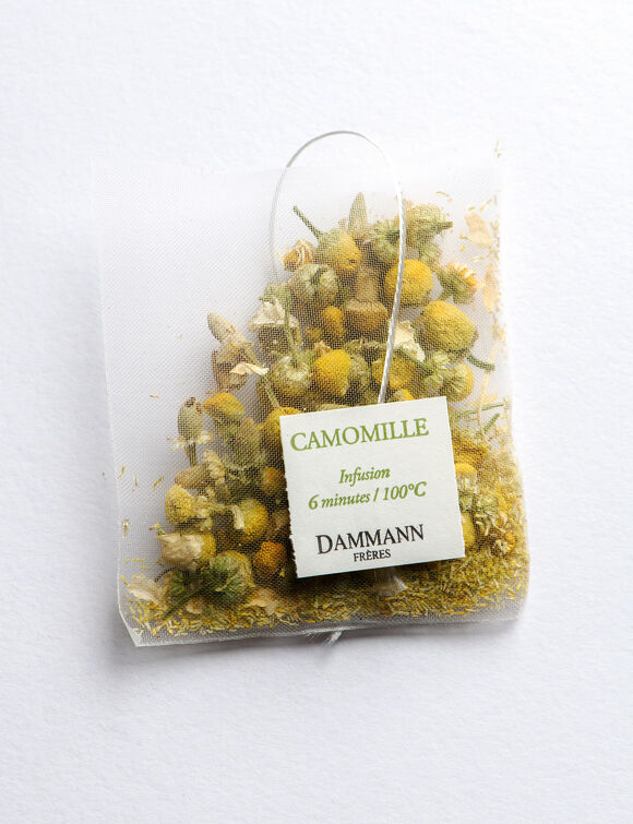 DAMMANN FRERES - HERBAL Tea CHAMOMILE - 24 wrapped crystal