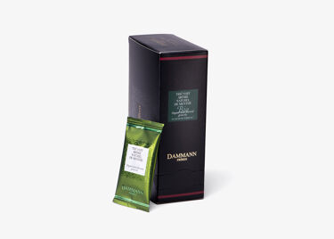 Grüner Tee mit natürlichem Pfefferminzaroma BIO, 24 einzeln verpackte Cristal®-Beutel