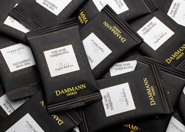 Organic Darjeeling black tea, box of 24 enveloped Cristal® sachets