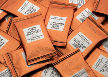 Rooibos aromi naturali di limone e vaniglia BIO, 24 bustine Cristal® incartate