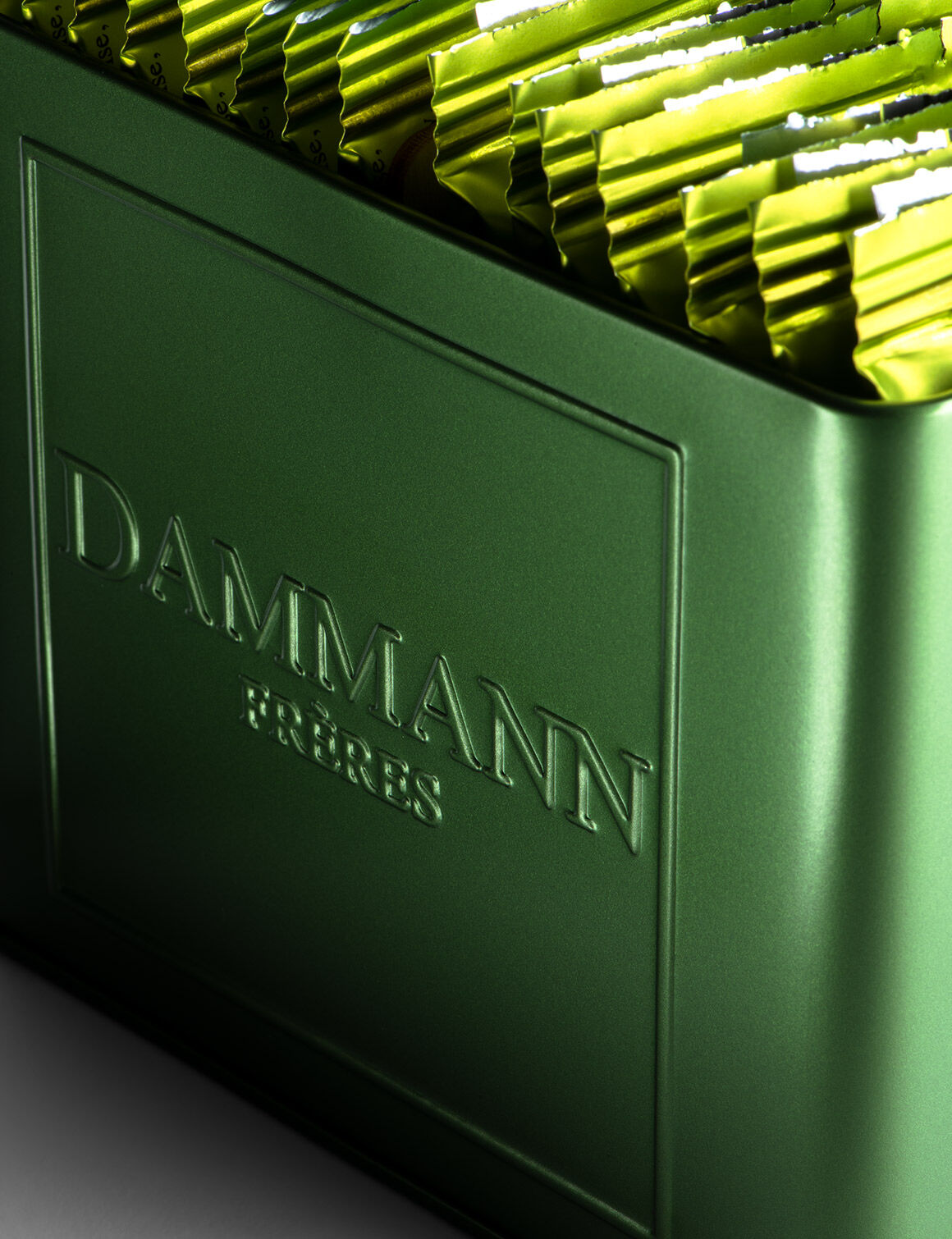 DAMMANN ティーバッグ 48個セット　木箱入り Enveloped tea bags in gift sets
