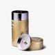 Sakura, gold washi paper tea canister 150g