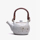 Stoneware teapot - YUKI 0.6L - white