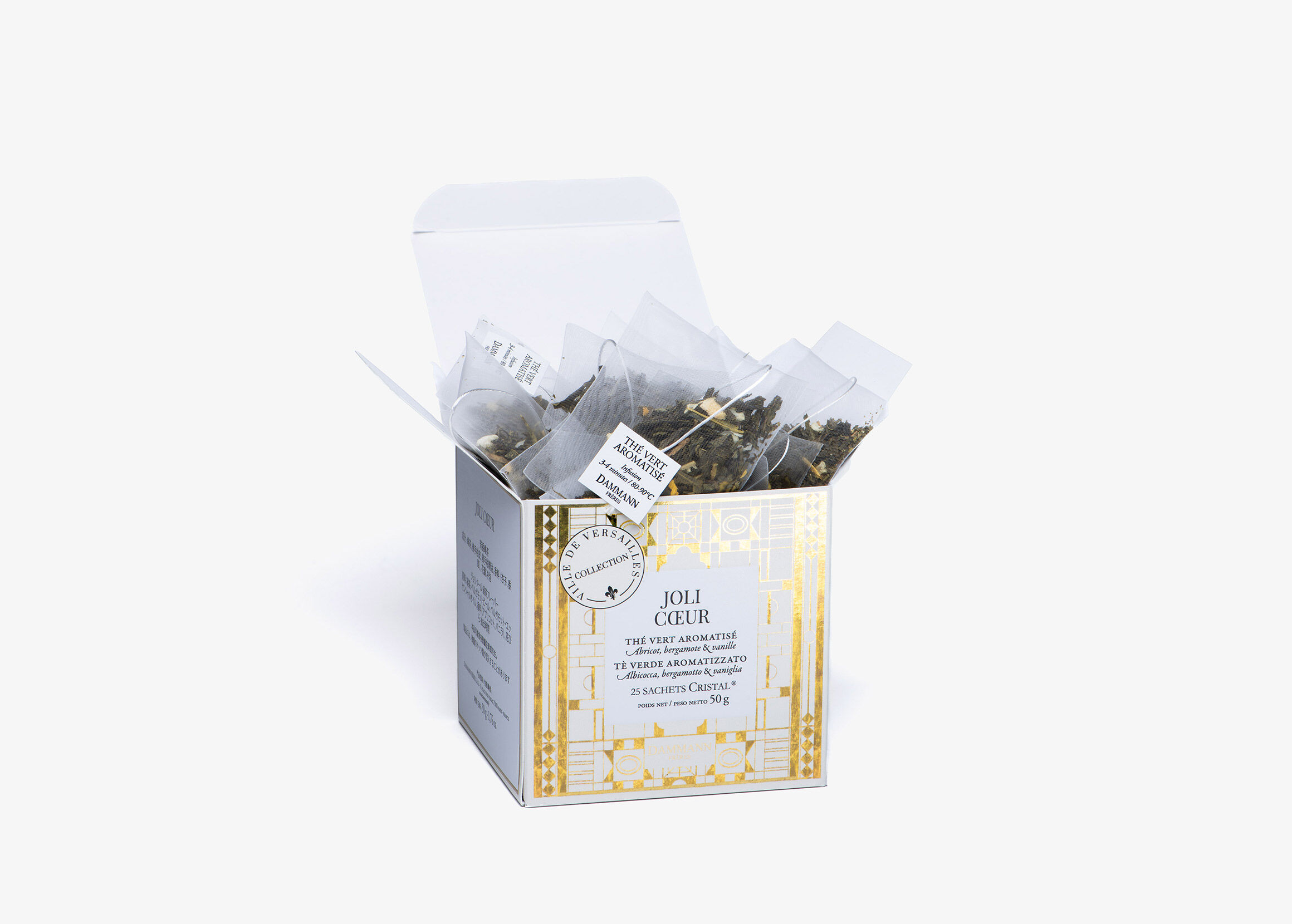 Vanille, box of 25 Cristal® sachets