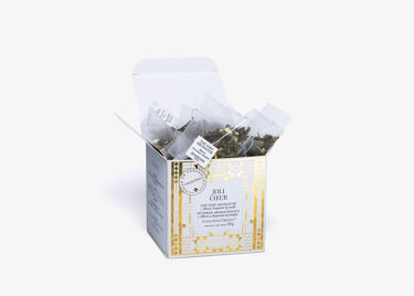 Joli cœur, box of 25 Cristal® sachets