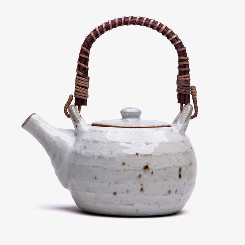 THEIERE CALIFORNIA PORCELAINE BLANCHE BOULE PM 64CL - Maison De La