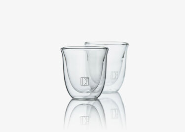 Moon, Set aus 2 doppelwandigen Gläsern 24 cl
