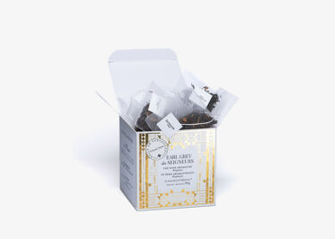 Earl grey des seigneurs, box of 25 Cristal® sachets