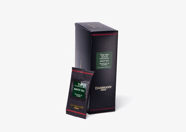 Minty tea,  box of 24 enveloped Cristal® sachets