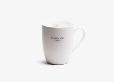 Mug Dammann Frères hôtel, porcelaine blanche