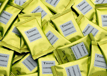 Chamomille, box of 21 enveloped Cristal® sachets