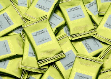 Organic spearmint, box of 24 enveloped cristal® sachets