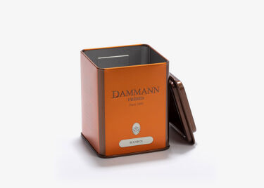 BOITE 100G DAMMANN ORANGE VIDE  - ROOIBOS V2020