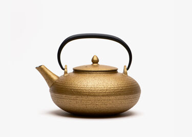 Teekanne Gusseisen aus Japan - Itome 0.70L Gold