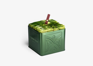 Tendrement - présentoir vert de 32 sachets de tisanes