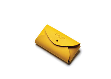 Travel - Custodia porta-bustine da viaggio DAMMANN Frères - giallo